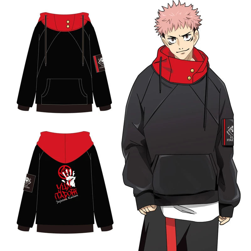 Itadori Yuji Cosplay Costume - Hoodie Jacket Pants