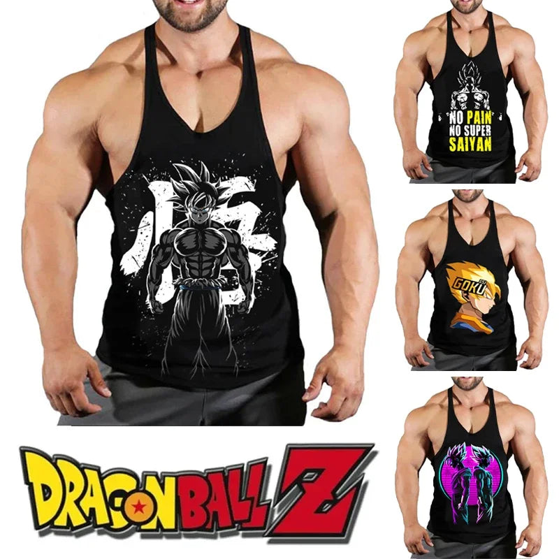 Dragon Ball Graphic Tank Tops (7 Variants)