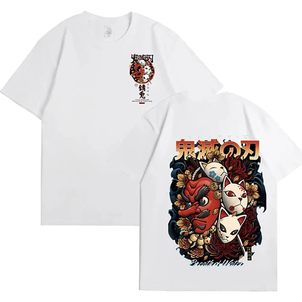 Demon Slayer Graphic Tees - Tanjiro, Inosuke and Zenitsu (12 Variants)