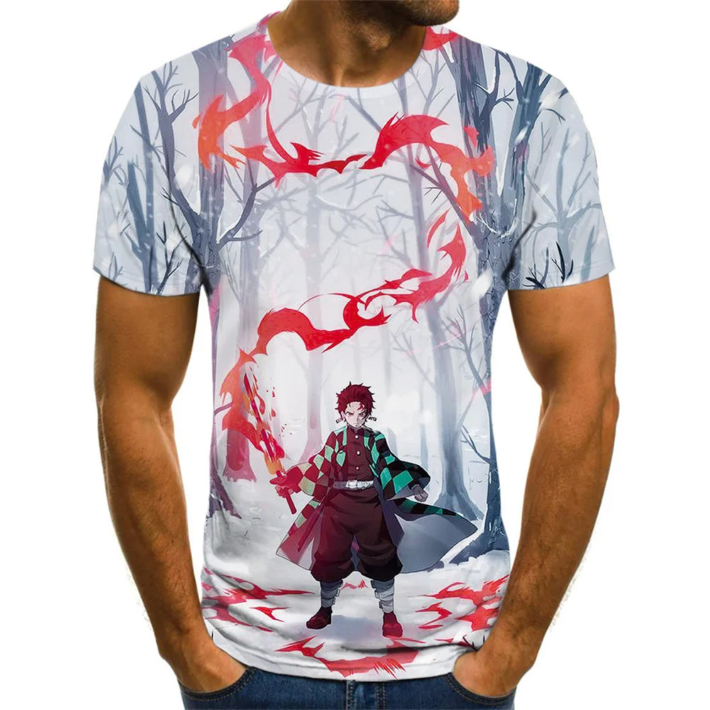 Demon Slayer Graphic Tees (10 Variants)