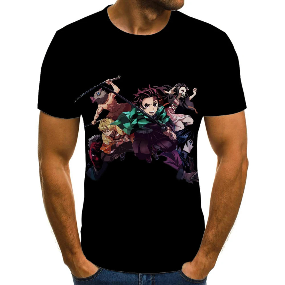 Demon Slayer Graphic Tees (10 Variants)