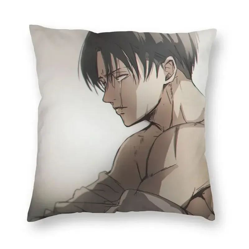 Attack on Titan Graphic Pillow Case - Levi and Eren (9 Variants)