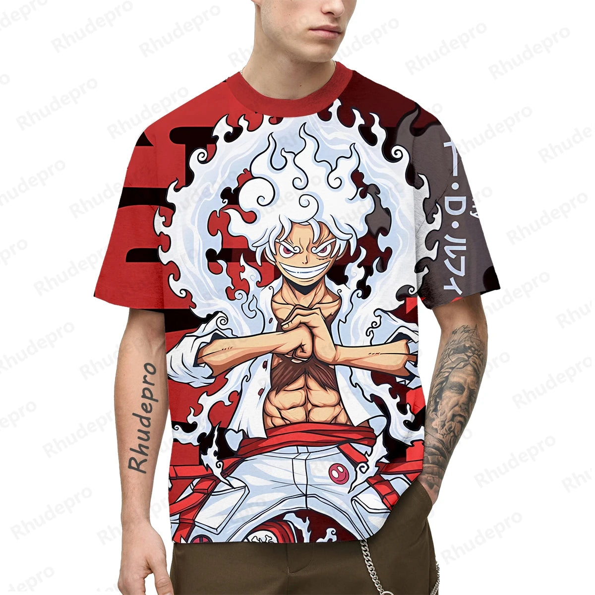 One Piece Graphic Tees - Luffy, Zoro, Sanji, and More! (17 Variants)