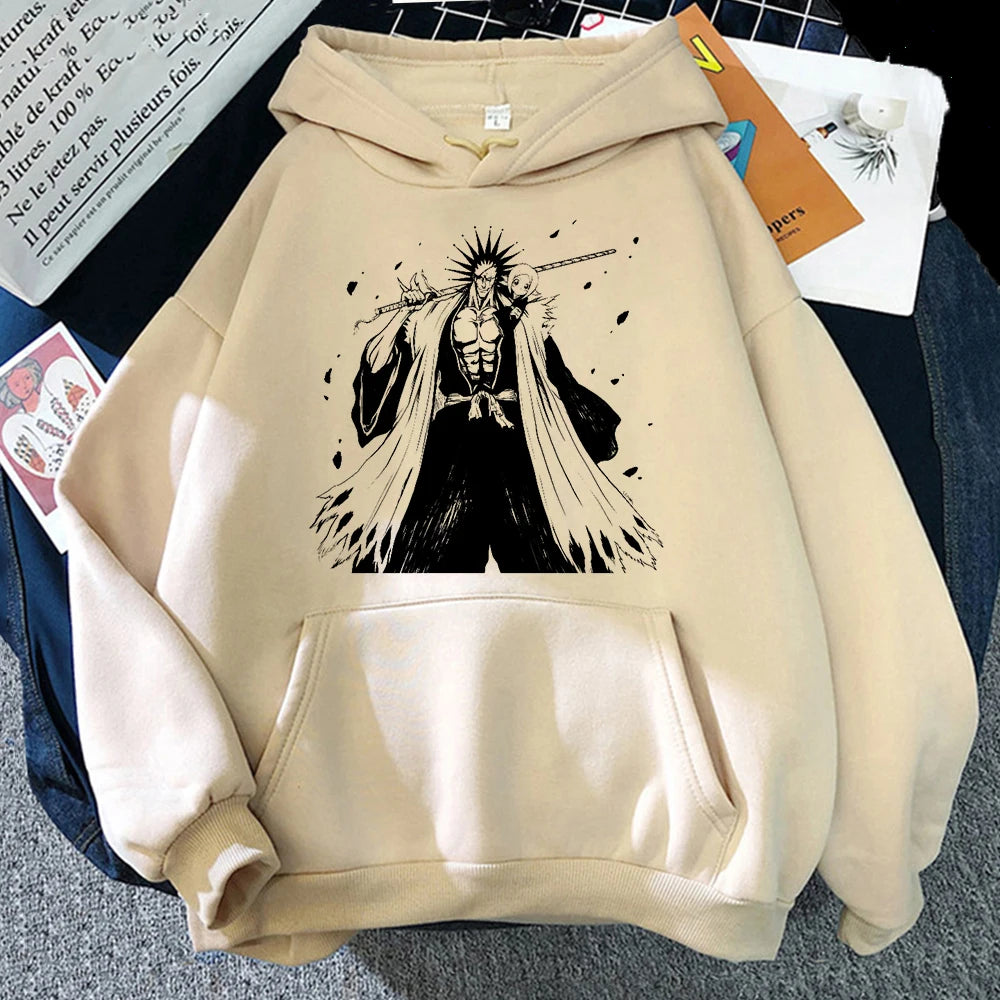 Bleach Graphic Hoodies - Ichigo, Kenpachi, Grimmjow and More! (9 Variants)