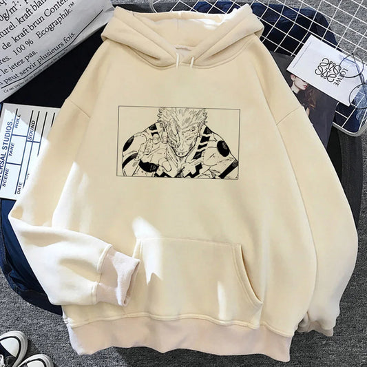 Jujutsu Kaisen Graphic Hoodies - Gojo, Itadori, Sukuna, Yuta and Toge (12 Variants)