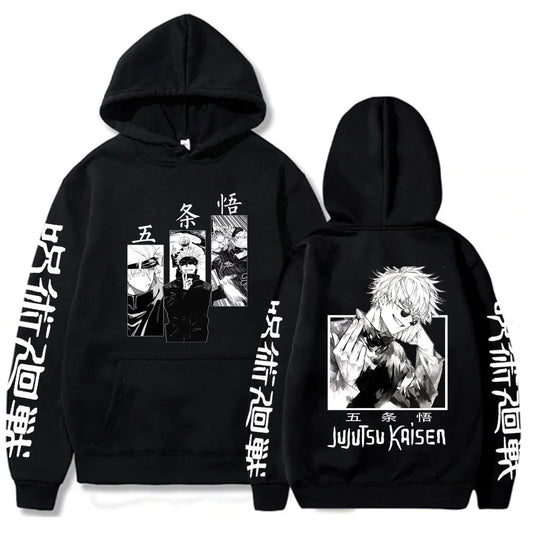 Jujutsu Kaisen Graphic Hoodies - Gojo, Itadori, Sukuna, Fushiguro (11 Variants)