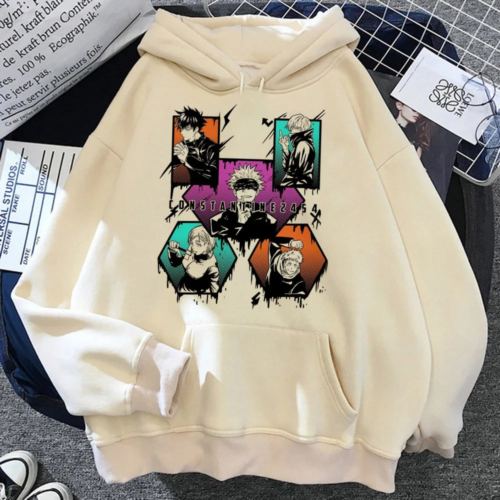 Jujutsu Kaisen Graphic Hoodies - Gojo, Itadori, Sukuna, Yuta and Toge (12 Variants)