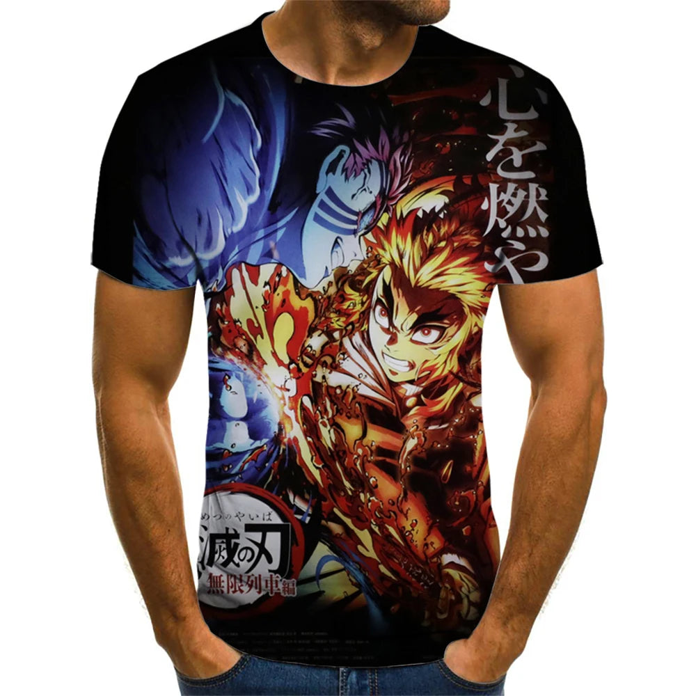 Demon Slayer Graphic Tees (10 Variants)