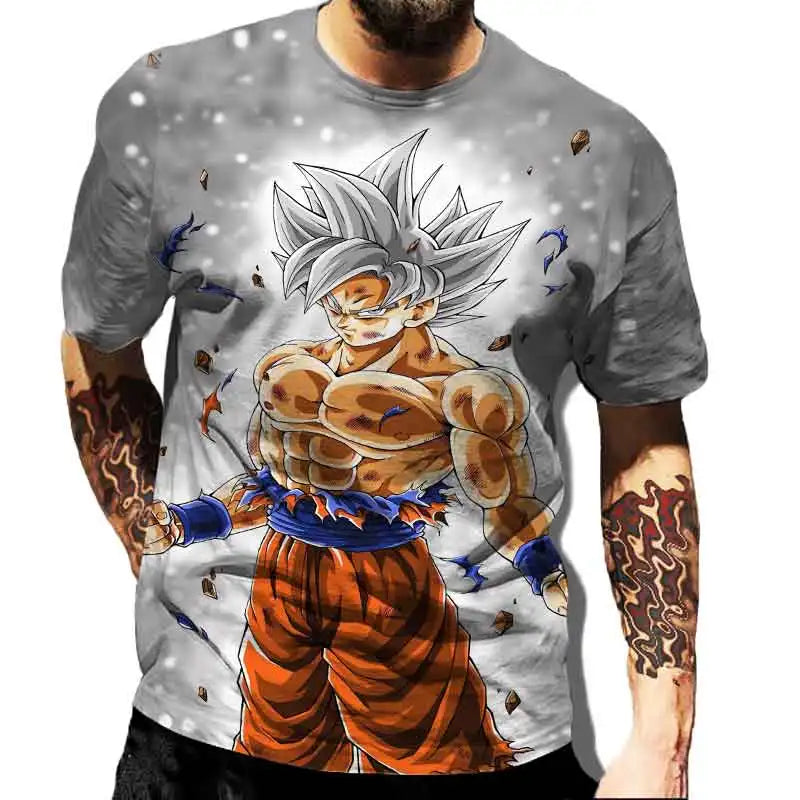 Dragon Ball Graphic Tees - Goku and Vegeta (10 Variants)