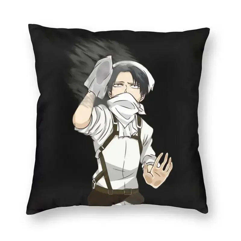 Attack on Titan Graphic Pillow Case - Levi and Eren (9 Variants)