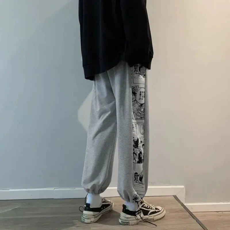 One Piece Graphic Track Pants - Manga