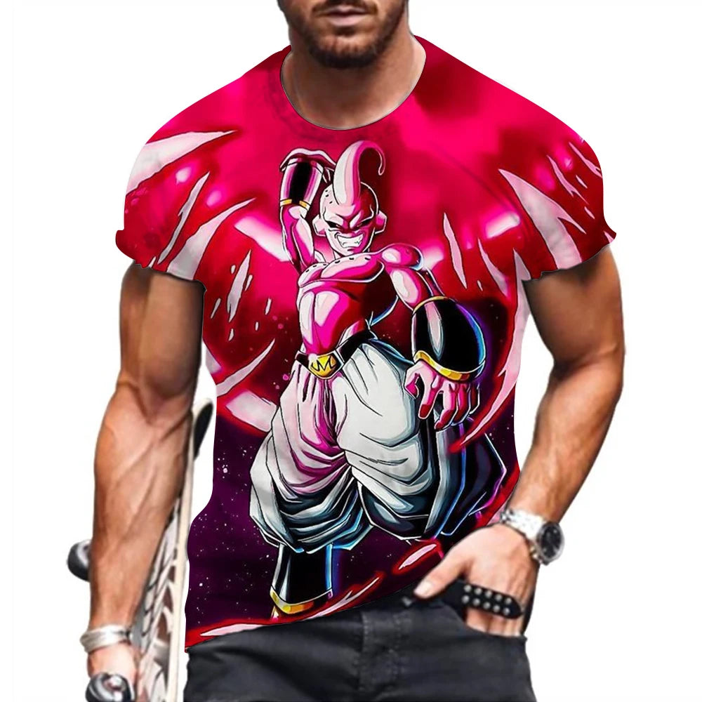 Dragon Ball Graphic Tees - Majin Buu (19 Variants)