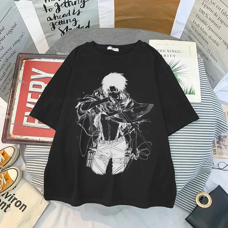 Attack on Titan Graphic Tees - Levi