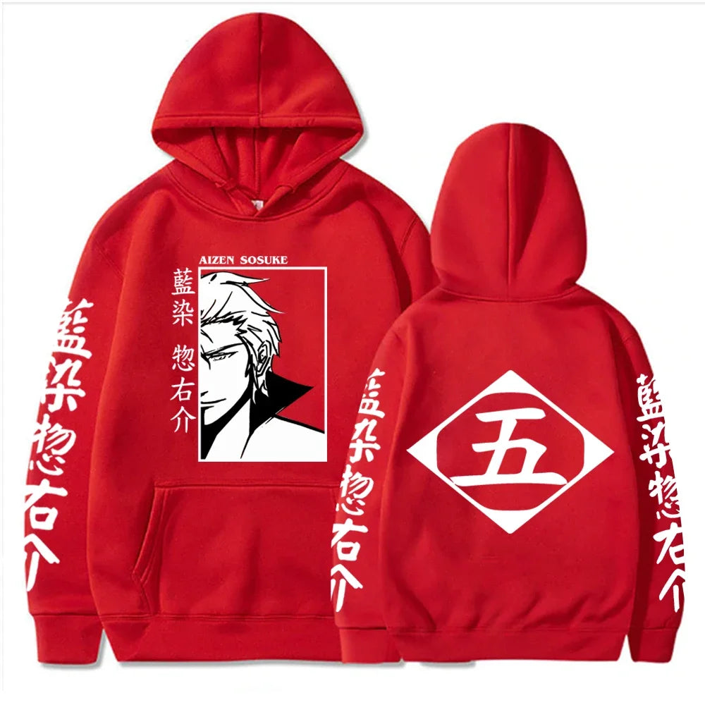 Bleach Graphic Hoodies - Aizen Sosuke (6 Colors)