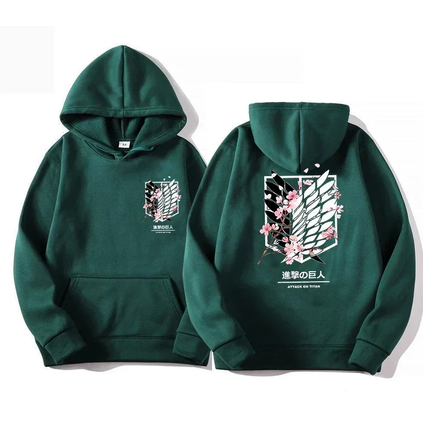 Attack on Titan Graphic Hoodies (16 Variants)