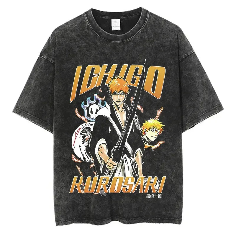 Bleach Graphic Tees - Ichigo, Kenpachi, Grimmjow and More! (18 Variants)