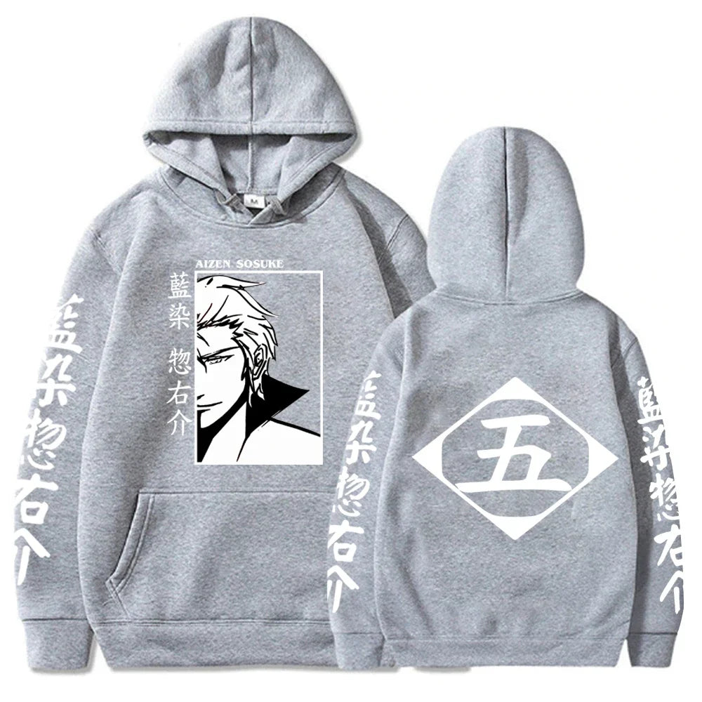 Bleach Graphic Hoodies - Aizen Sosuke (6 Colors)