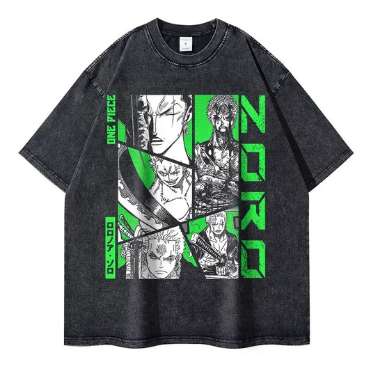 One Piece Graphic Tees - Luffy, Zoro, Sanji, Shanks and More! (15 Variants)