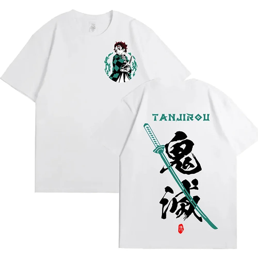 Demon Slayer Graphic Tees - Tanjiro, Inosuke and Zenitsu (12 Variants)