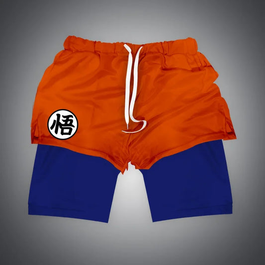 Dragon Ball Graphic Quick Dry Breathable Sports Training Compression Shorts (12 Variants)