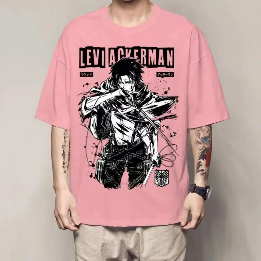 Attack on Titan Graphic Tees - Levi