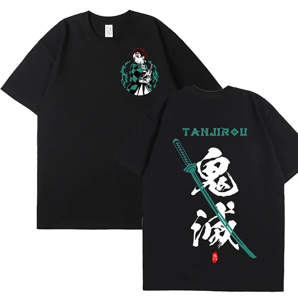 Demon Slayer Graphic Tees - Tanjiro, Inosuke and Zenitsu (12 Variants)