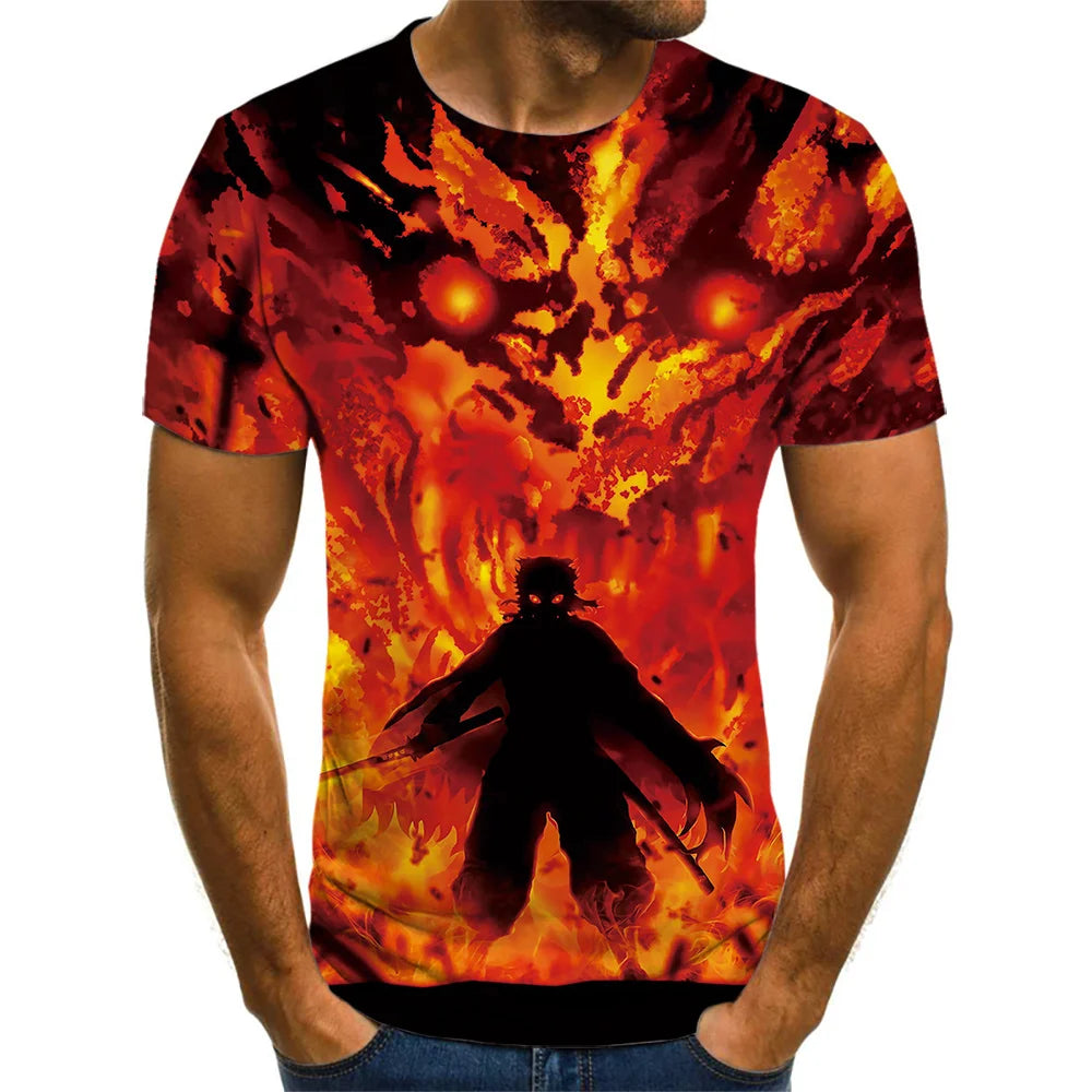 Demon Slayer Graphic Tees (10 Variants)