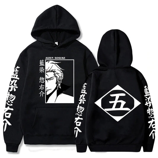 Bleach Graphic Hoodies - Aizen Sosuke (6 Colors)