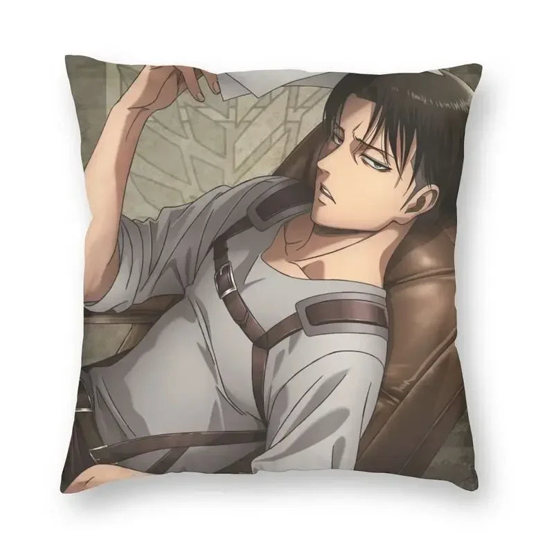 Attack on Titan Graphic Pillow Case - Levi and Eren (9 Variants)