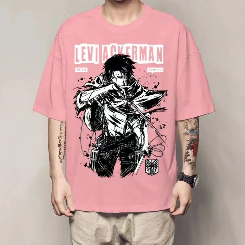 Attack on Titan Graphic Tees - Levi