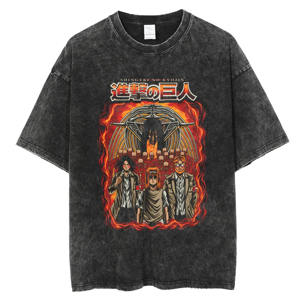 Attack on Titan Graphic Tees (15 Variants)