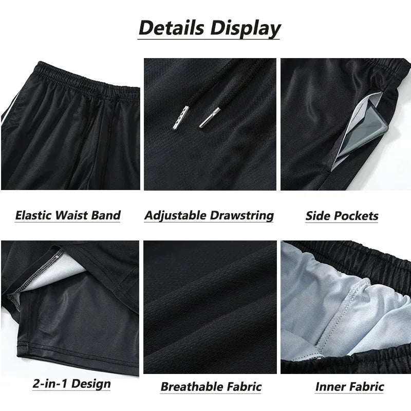 Naruto Quick Dry Breathable Sports Training Compression Shorts (11 Variants)