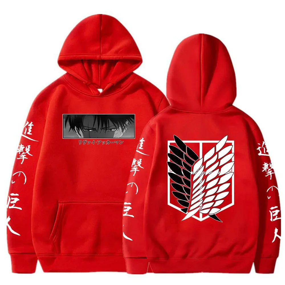 Attack on Titan Graphic Zipper Hoodie (14 Variants)