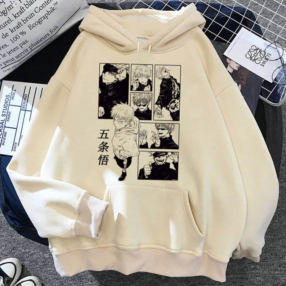 Jujutsu Kaisen Graphic Hoodies - Gojo, Itadori, Sukuna, Yuta and Toge (12 Variants)