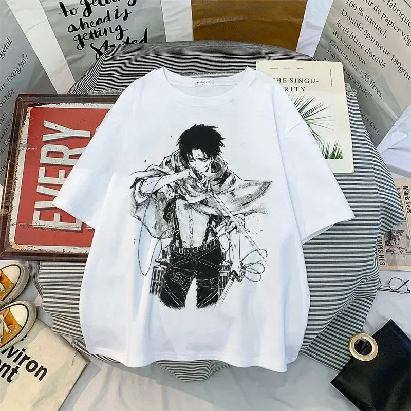 Attack on Titan Graphic Tees - Levi