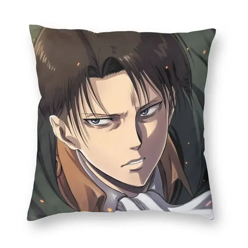 Attack on Titan Graphic Pillow Case - Levi and Eren (9 Variants)