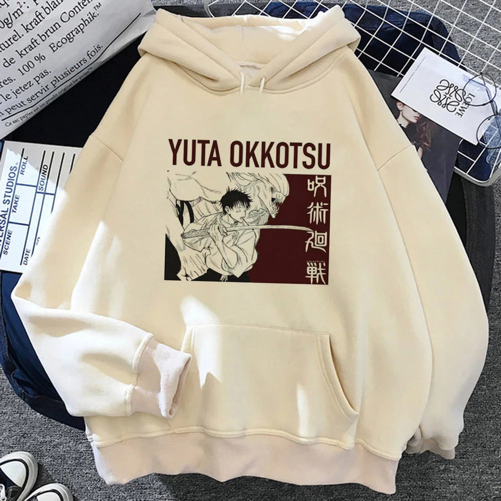 Jujutsu Kaisen Graphic Hoodies - Gojo, Itadori, Sukuna, Yuta and Toge (12 Variants)