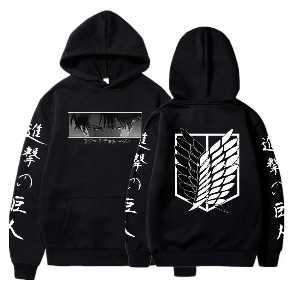 Attack on Titan Graphic Zipper Hoodie (14 Variants)