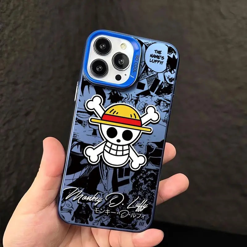 One Piece iPhone Cases - Straw Hats (16 15 14 13 12 11 Pro Max X XR XSMAX 8 7 Plus)