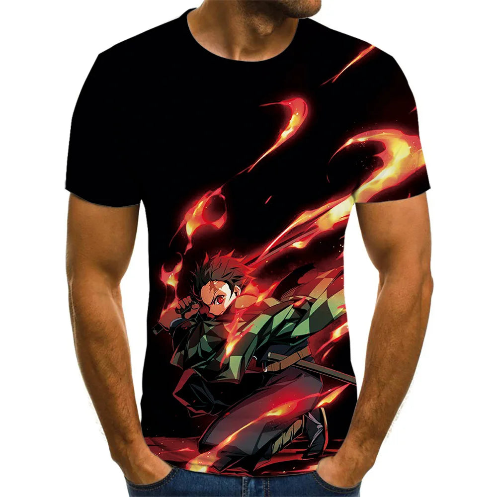 Demon Slayer Graphic Tees (10 Variants)