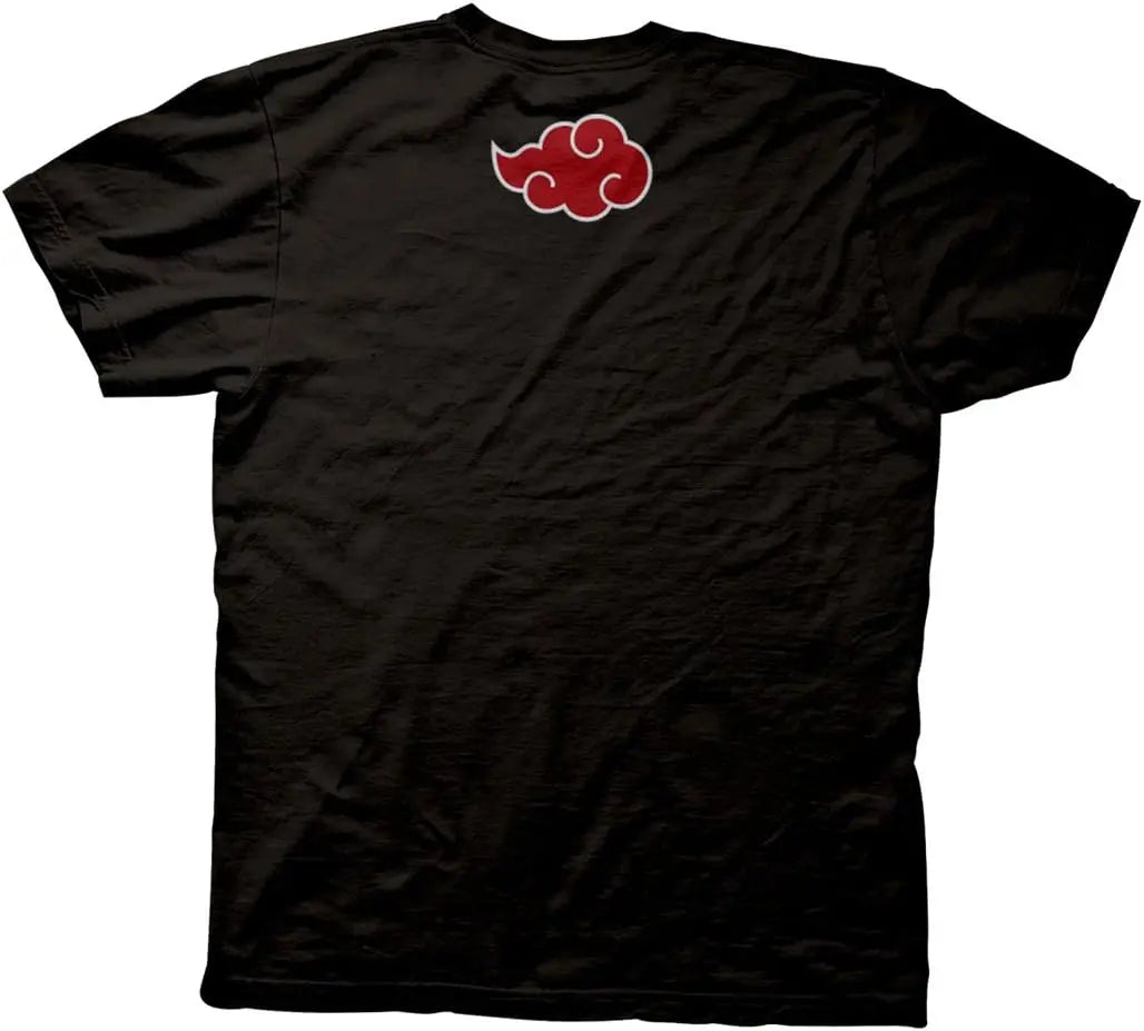 Akatsuki Rogue Ninja Symbols & Akatsuki Cloud Graphic Tee (Cotton)