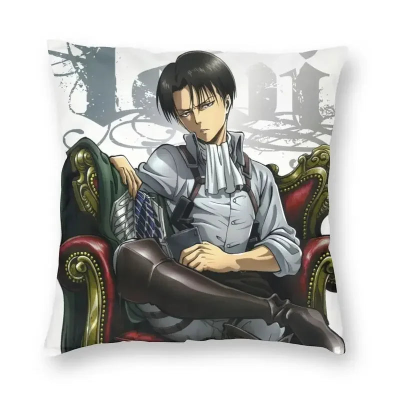 Attack on Titan Graphic Pillow Case - Levi and Eren (9 Variants)