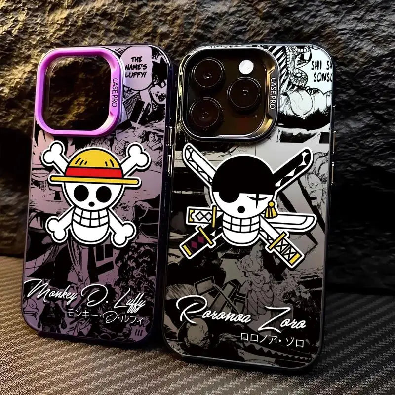 One Piece iPhone Cases - Straw Hats (16 15 14 13 12 11 Pro Max X XR XSMAX 8 7 Plus)