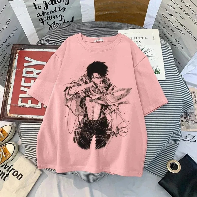 Attack on Titan Graphic Tees - Levi