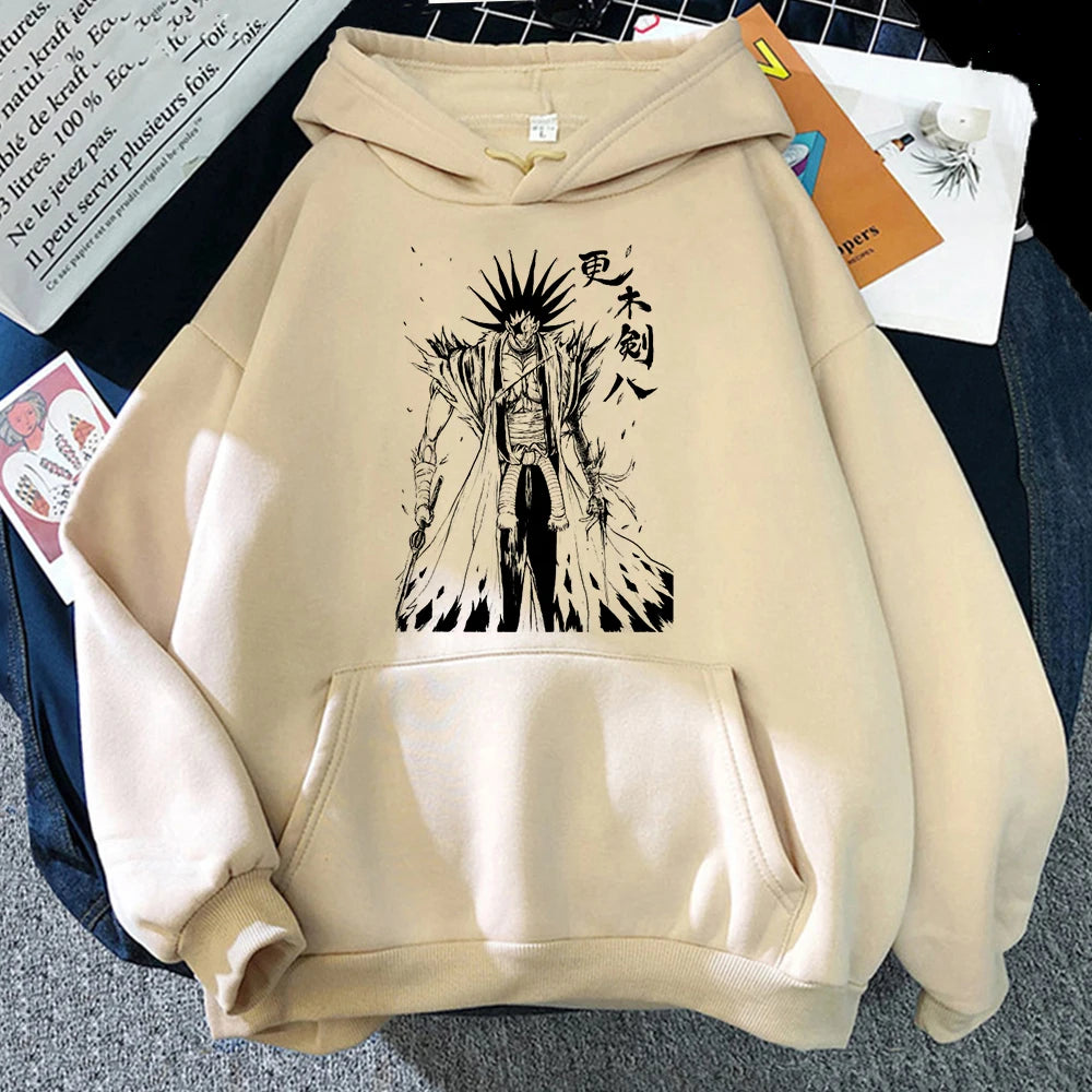 Bleach Graphic Hoodies - Ichigo, Kenpachi, Grimmjow and More! (9 Variants)