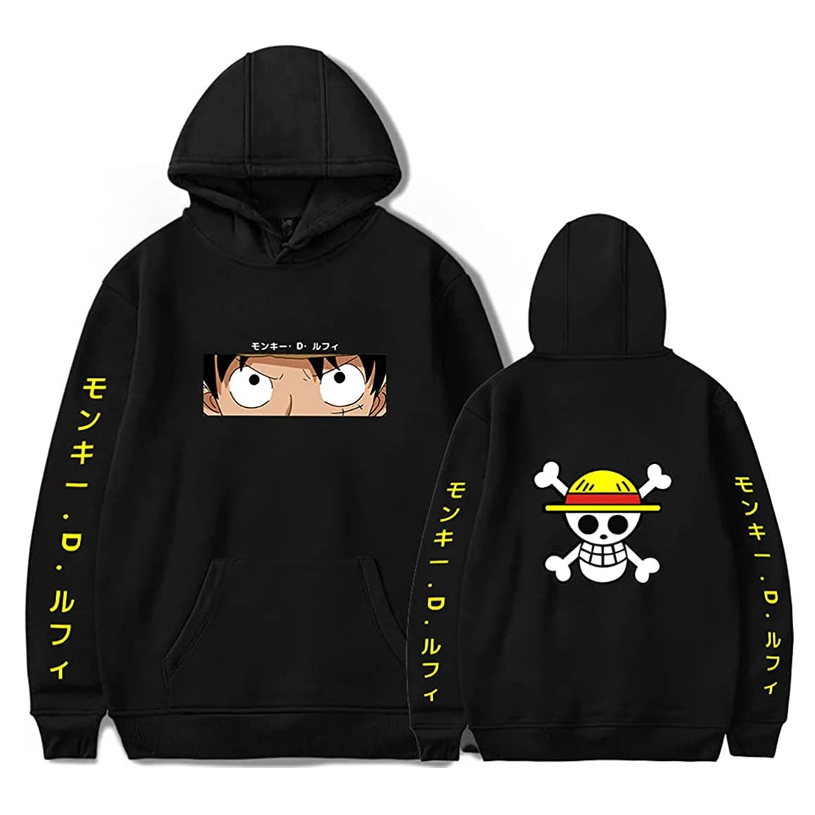 One Piece Graphic Hoodies - Luffy, Zoro and Shanks (14 Variants)