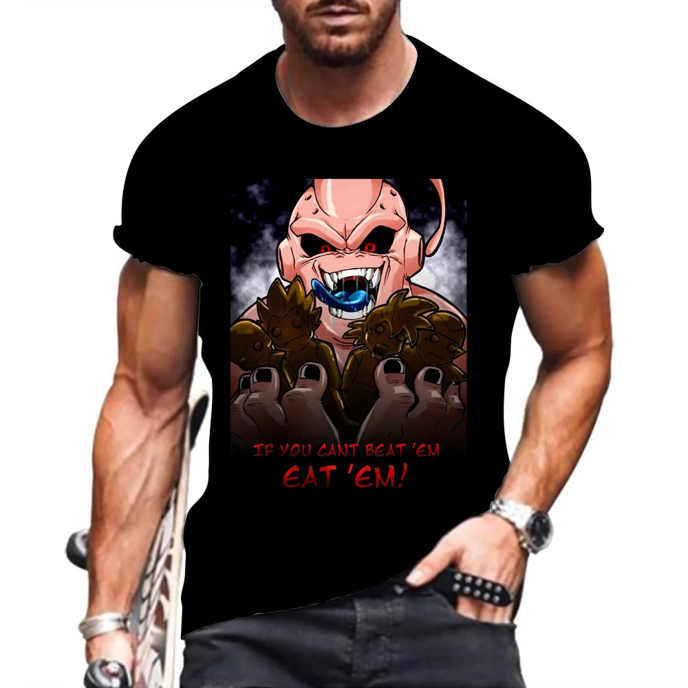 Dragon Ball Graphic Tees - Majin Buu (19 Variants)