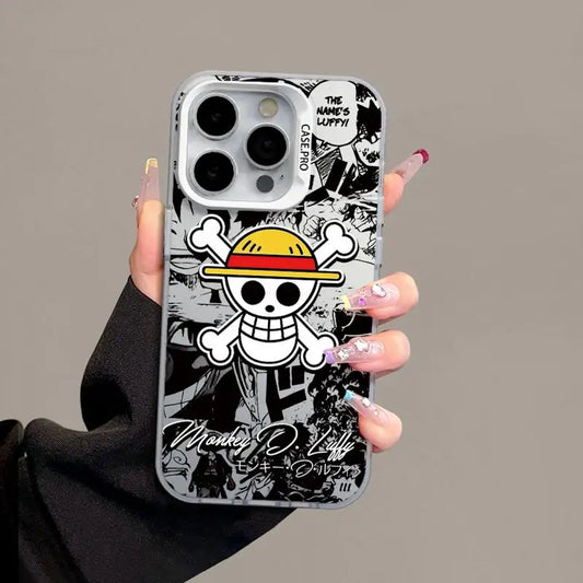 One Piece iPhone Cases - Straw Hats (16 15 14 13 12 11 Pro Max X XR XSMAX 8 7 Plus)