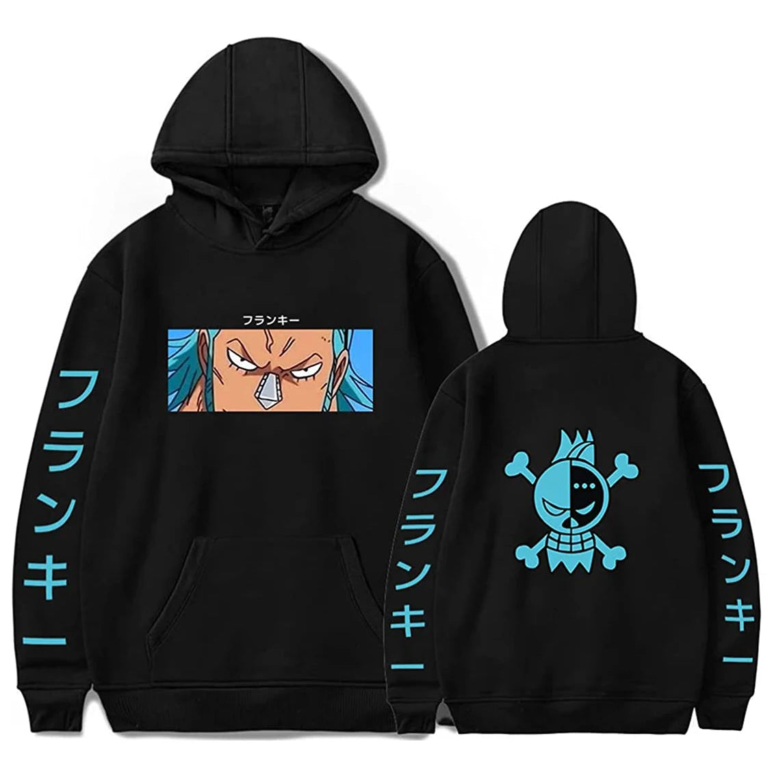 One Piece Graphic Hoodies - Luffy, Zoro and Shanks (14 Variants)