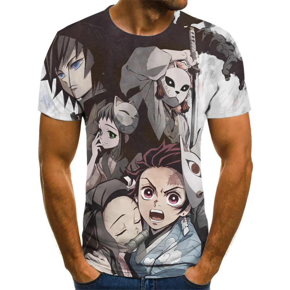 Demon Slayer Graphic Tees (10 Variants)